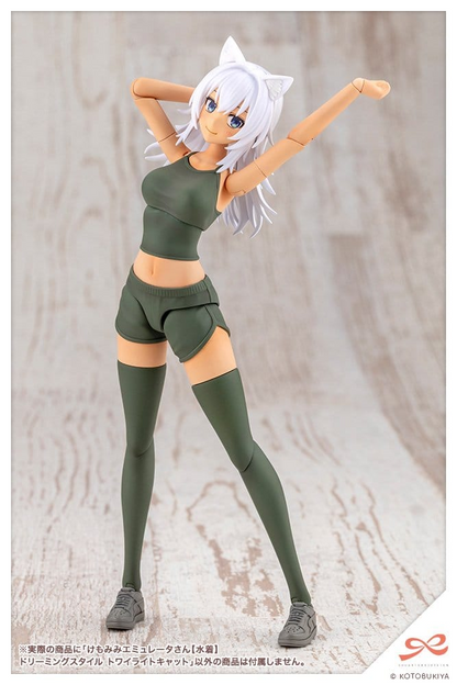 Sousai Shojo Teien 1/10 Scale Plastic Model Kit Animal Ears Emulator Swim Style Dreaming Style Twilight Cat
