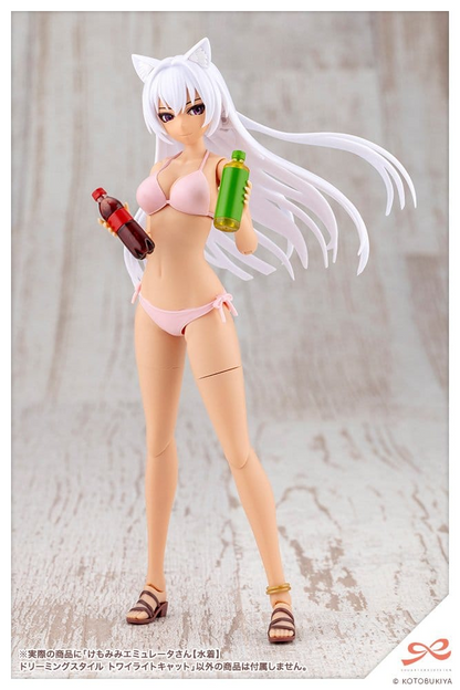 Sousai Shojo Teien 1/10 Scale Plastic Model Kit Animal Ears Emulator Swim Style Dreaming Style Twilight Cat