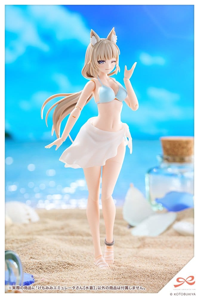 Sousai Shojo Teien 1/10 Scale Plastic Model Kit Animal Ears Emulator Swim Style