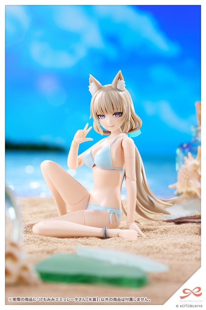 Sousai Shojo Teien 1/10 Scale Plastic Model Kit Animal Ears Emulator Swim Style