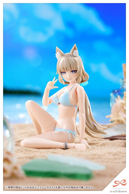 Sousai Shojo Teien 1/10 Scale Plastic Model Kit Animal Ears Emulator Swim Style