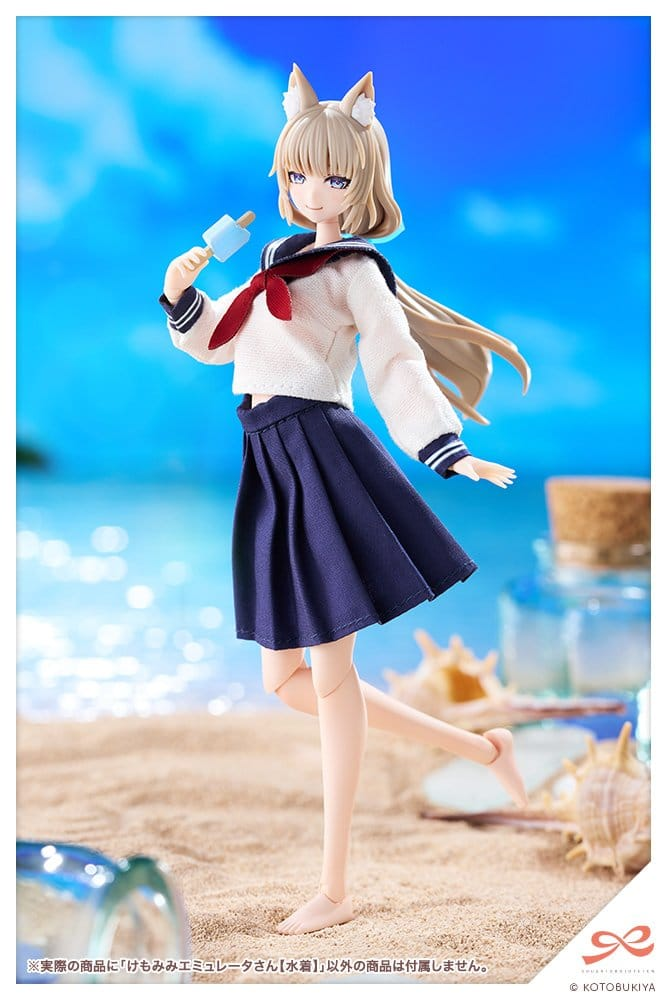 Sousai Shojo Teien 1/10 Scale Plastic Model Kit Animal Ears Emulator Swim Style