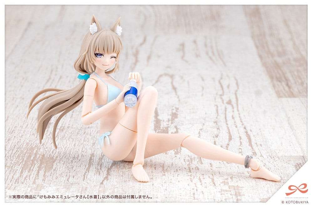 Sousai Shojo Teien 1/10 Scale Plastic Model Kit Animal Ears Emulator Swim Style