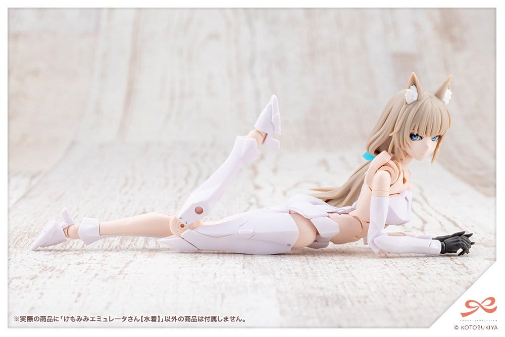 Sousai Shojo Teien 1/10 Scale Plastic Model Kit Animal Ears Emulator Swim Style