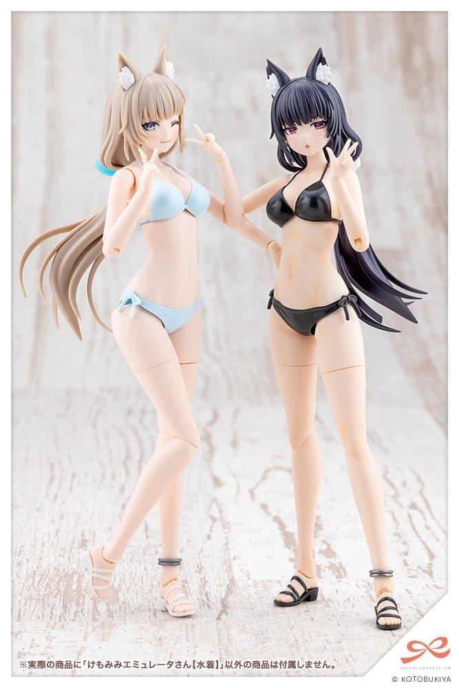 Sousai Shojo Teien 1/10 Scale Plastic Model Kit Animal Ears Emulator Swim Style