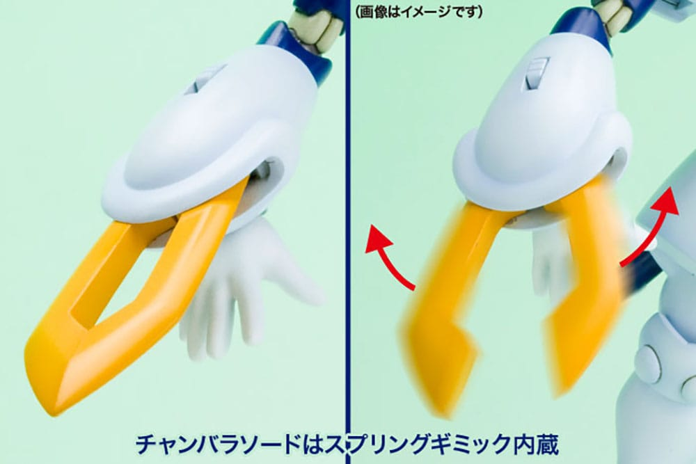 Medarot Plastic Model Kit 1/6 KWG-00M Head Scissors (Rokusho)
