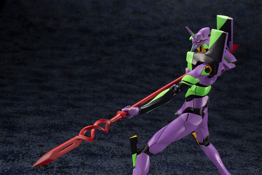 Evangelion: 3.0 + 1.0 Thrice Upon a Time Plastic Model Kit 1/400 Evangelion Test Type-01 with Spear of Cassius