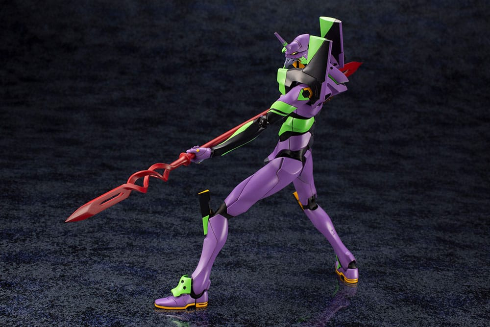 Evangelion: 3.0 + 1.0 Thrice Upon a Time Plastic Model Kit 1/400 Evangelion Test Type-01 with Spear of Cassius