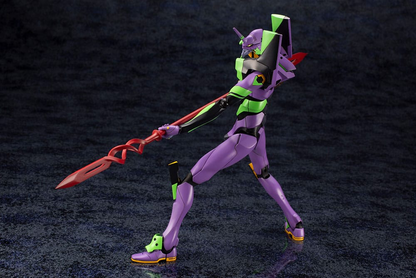 Evangelion: 3.0 + 1.0 Thrice Upon a Time Plastic Model Kit 1/400 Evangelion Test Type-01 with Spear of Cassius