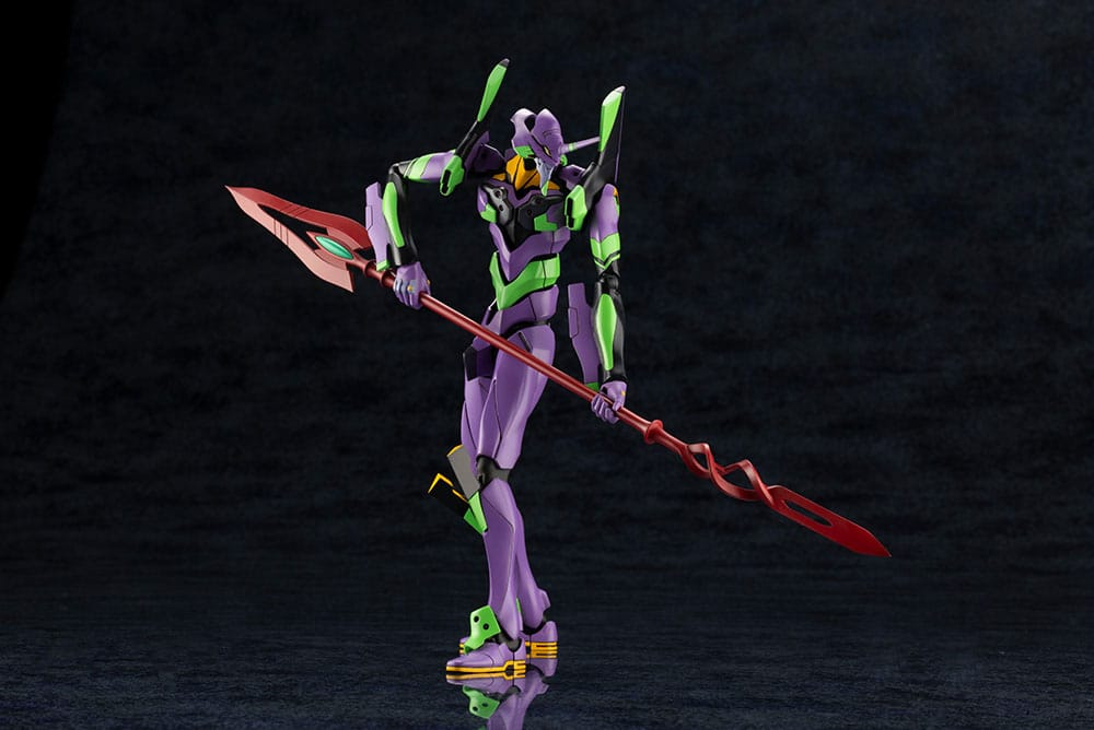 Evangelion: 3.0 + 1.0 Thrice Upon a Time Plastic Model Kit 1/400 Evangelion Test Type-01 with Spear of Cassius