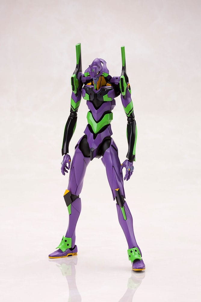 Evangelion: 3.0 + 1.0 Thrice Upon a Time Plastic Model Kit 1/400 Evangelion Test Type-01 with Spear of Cassius