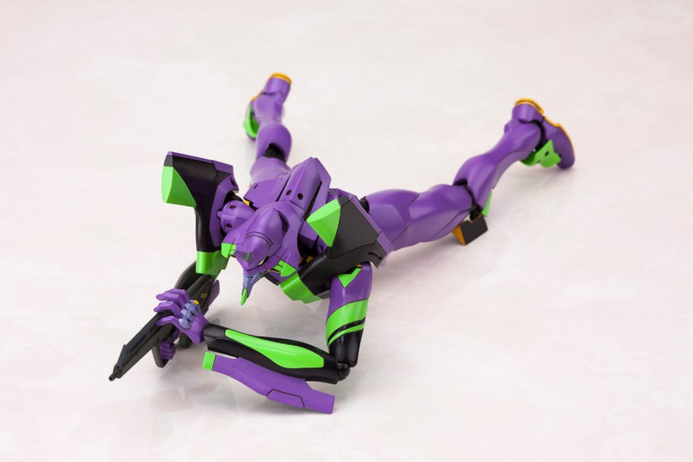 Evangelion: 3.0 + 1.0 Thrice Upon a Time Plastic Model Kit 1/400 Evangelion Test Type-01 with Spear of Cassius