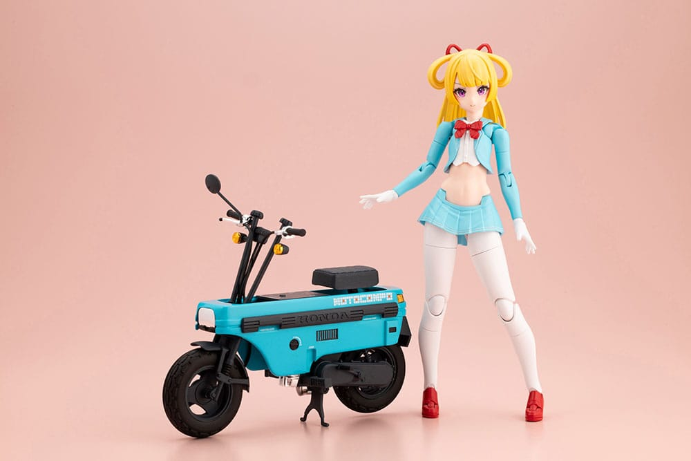 Megami Device Buster Doll Series Plastic Model Kit 1/1 Knight Alice with Honda AB12 Motocompo