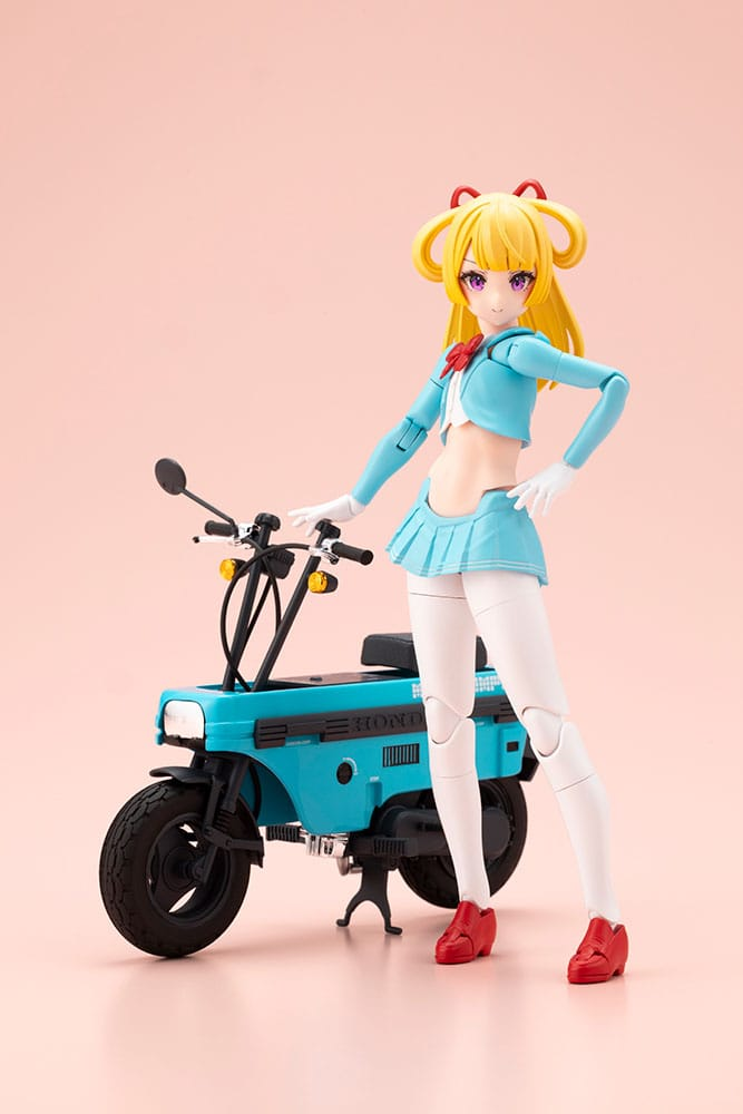 Megami Device Buster Doll Series Plastic Model Kit 1/1 Knight Alice with Honda AB12 Motocompo