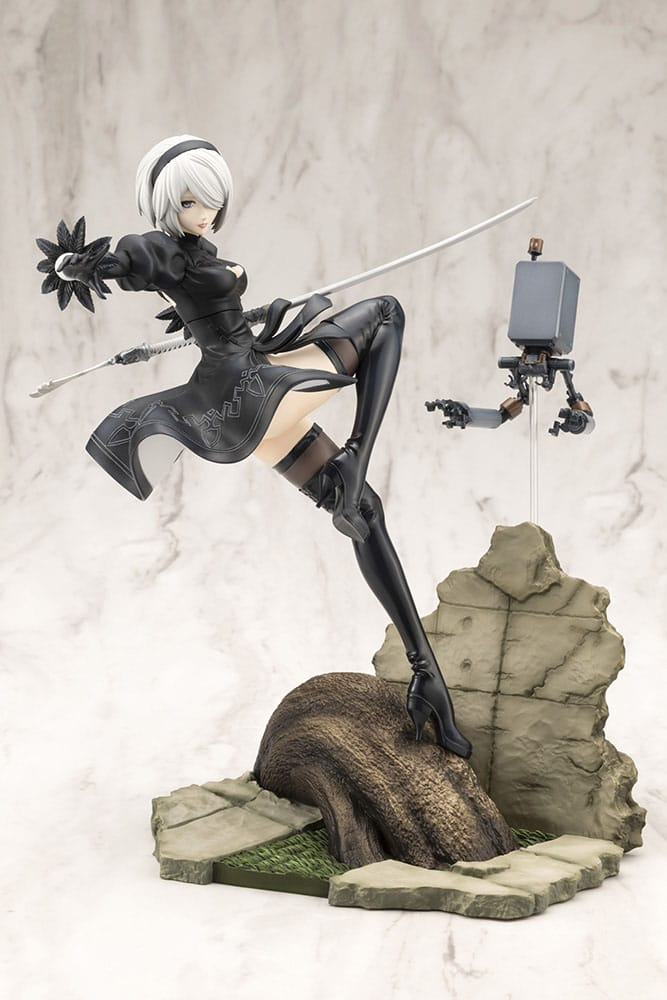 Nier: Automata Ver. 1.1a ARTFXJ 1/8 Scale Statue 2B