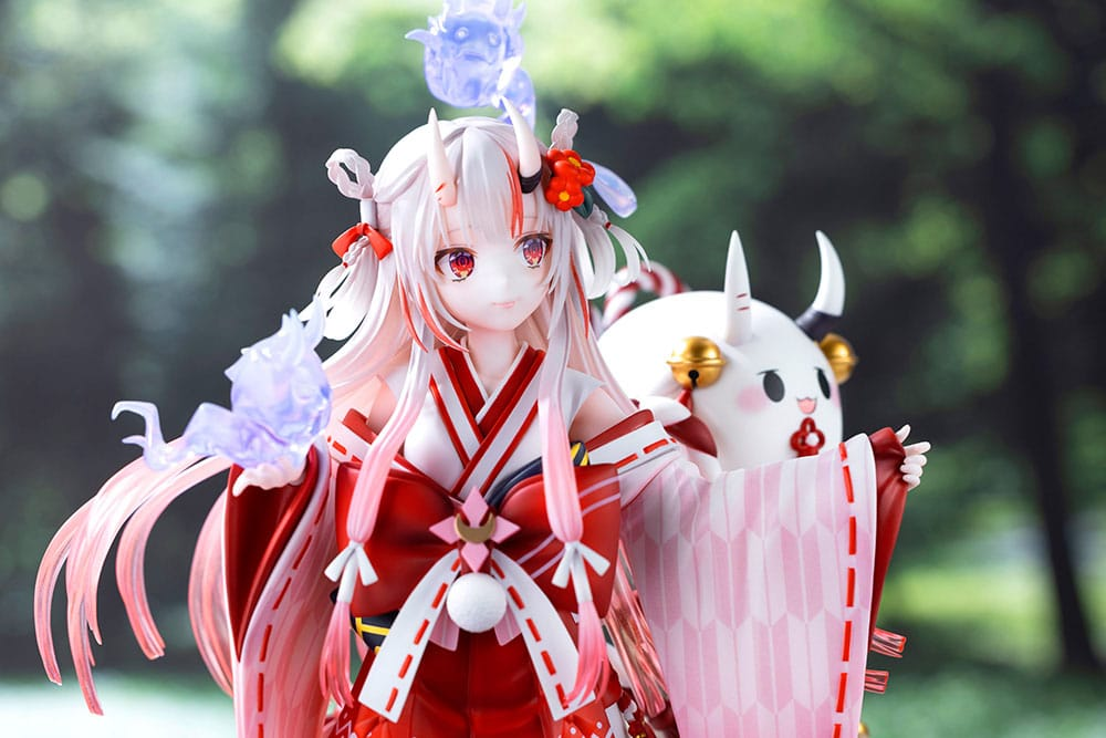 Hololive Production 1/7 Scale Statue Nakiri Ayame Shrine Maiden Fortune Outfit Ver