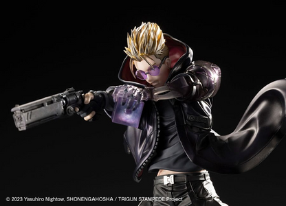 Trigun Stampede ARTFXJ 1/8 Scale Statue Vash the Stampede The Gunman in Black Ver