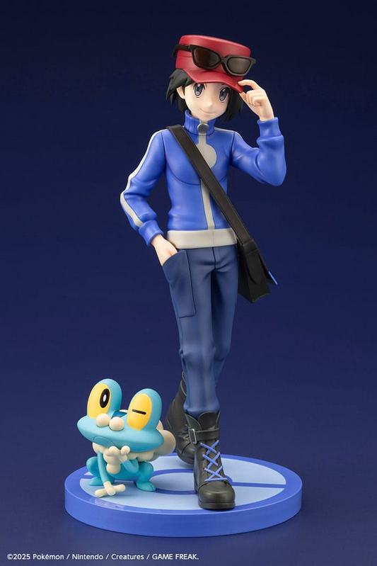 Pokémon ARTFXJ 1/8 Scale Statue Calem & Froakie