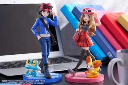Pokémon ARTFXJ 1/8 Scale Statue Calem & Froakie