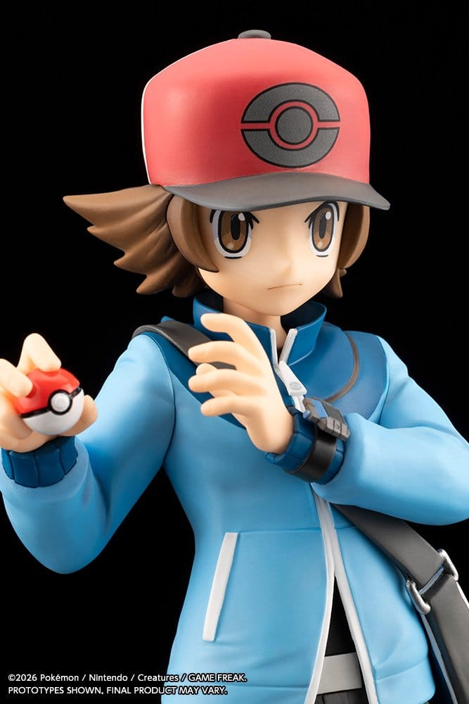 Pokémon ARTFXJ 1/8 Scale Statue Hilbert with Victini