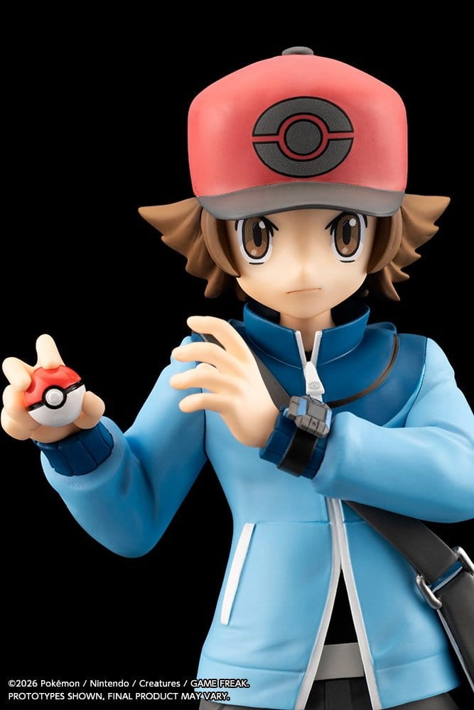 Pokémon ARTFXJ 1/8 Scale Statue Hilbert with Victini