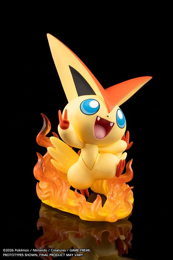 Pokémon ARTFXJ 1/8 Scale Statue Hilbert with Victini