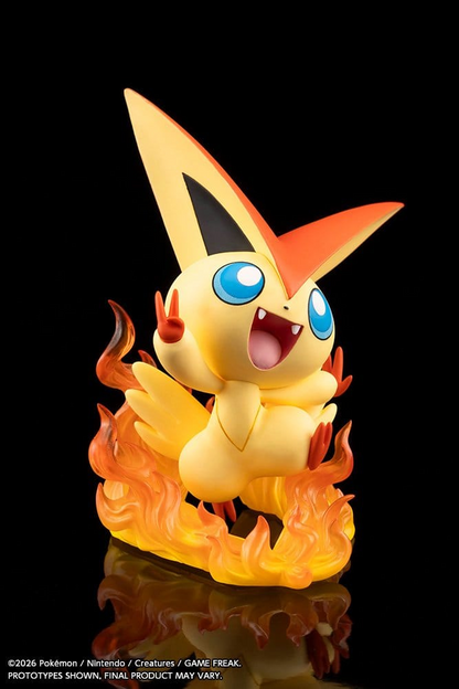 Pokémon ARTFXJ 1/8 Scale Statue Hilbert with Victini