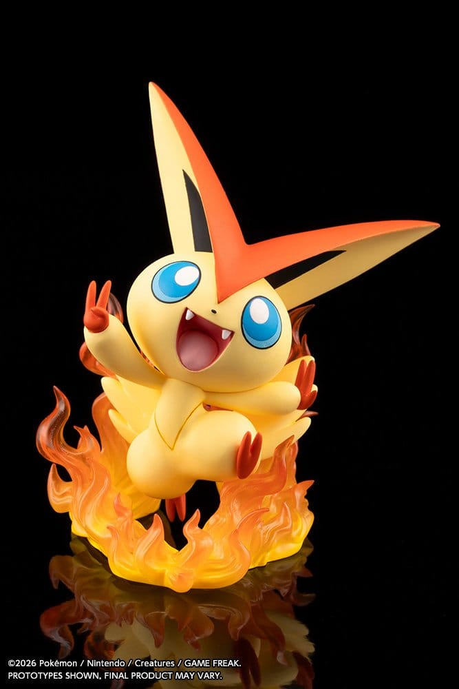 Pokémon ARTFXJ 1/8 Scale Statue Hilbert with Victini