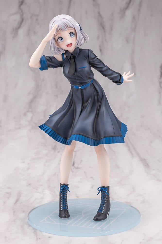 The Idolmaster Gakuen 1/7 Scale Statue Lilja Katsuragi Hakusen Ver (DX Edition)