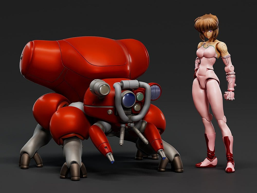 Ghost in the Shell PLAMAX minimum factory Motoko Kusanagi with Fuchikoma