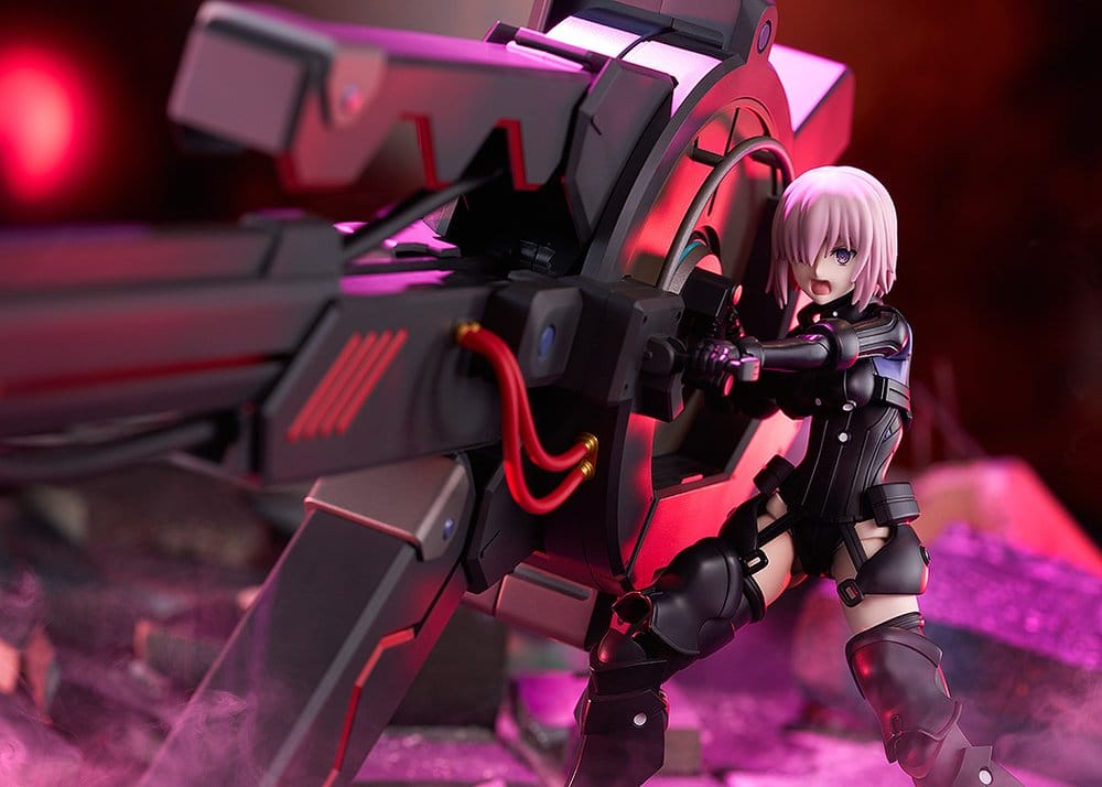 Fate/Grand Order Plamatea Plastic Model Kit Shielder / Mash Kyrielight Ortinax Black Barrel Ver