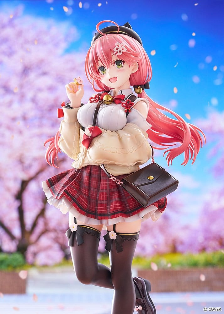 Hololive Production 1/7 Scale Statue Sakura Miko Date Style Casual Outfit Ver