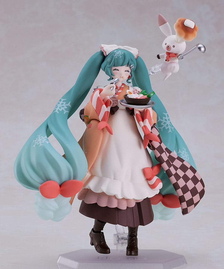 Vocaloid Hatsune Miku - Snow Miku Winter Delicacy Figma Action Figure