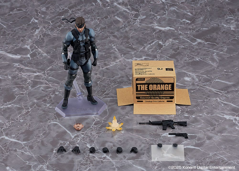 Metal Gear Solid 2: Sons of Liberty Figma Solid Snake MGS2 Ver Updated Edition