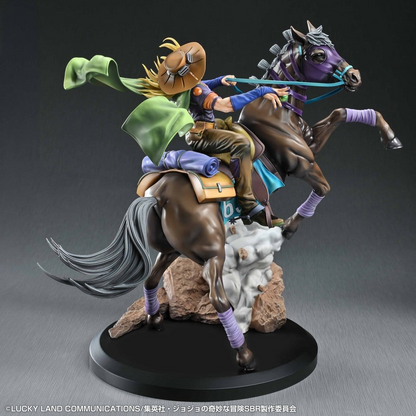 JoJo's Bizarre Adventure: Steel Ball Run Chouzou Art Collection Statue Gyro Zeppeli & Valkyrie