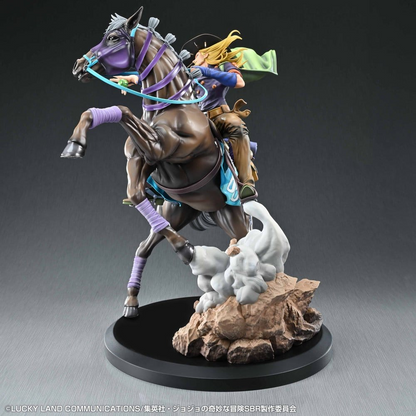 JoJo's Bizarre Adventure: Steel Ball Run Chouzou Art Collection Statue Gyro Zeppeli & Valkyrie