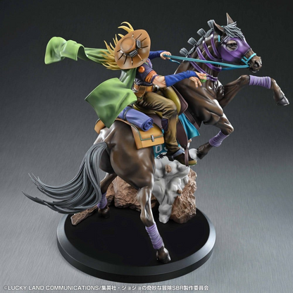 JoJo's Bizarre Adventure: Steel Ball Run Chouzou Art Collection Statue Gyro Zeppeli & Valkyrie