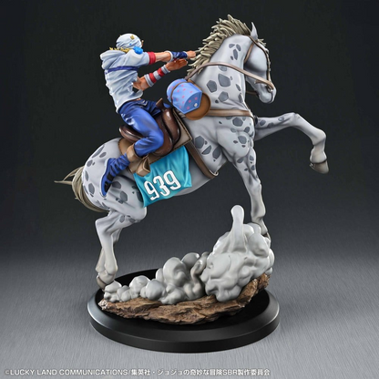 JoJo's Bizarre Adventure: Steel Ball Run Chouzou Art Collection Statue Johnny Joestar & Slow Dancer