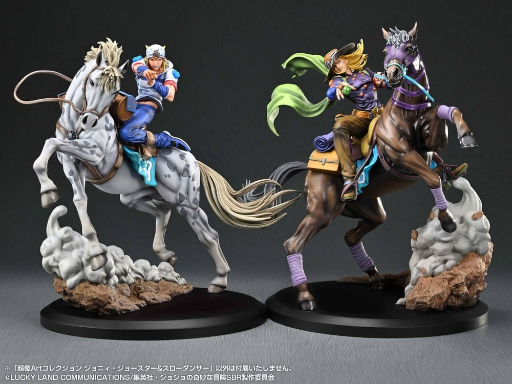 JoJo's Bizarre Adventure: Steel Ball Run Chouzou Art Collection Statue Johnny Joestar & Slow Dancer
