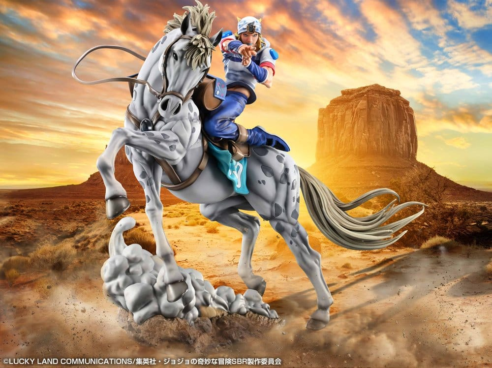 JoJo's Bizarre Adventure: Steel Ball Run Chouzou Art Collection Statue Johnny Joestar & Slow Dancer