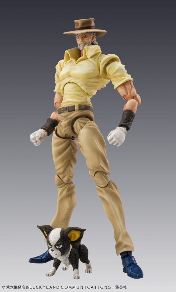 JoJo's Bizarre Adventure: Stardust Crusaders Chozokado Action Figure Joseph Joestar & Iggy