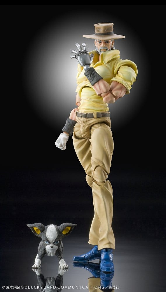 JoJo's Bizarre Adventure: Stardust Crusaders Chozokado Action Figure Joseph Joestar & Iggy