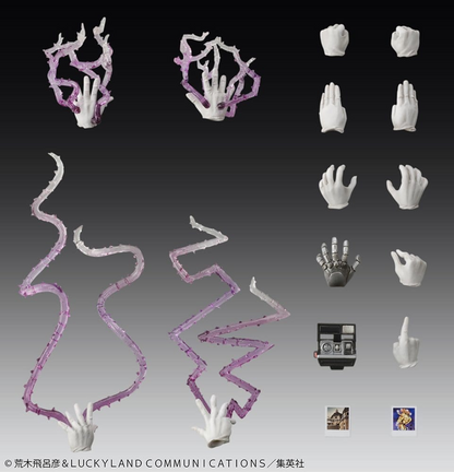 JoJo's Bizarre Adventure: Stardust Crusaders Chozokado Action Figure Joseph Joestar & Iggy