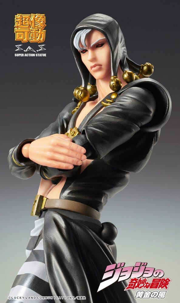 JoJo's Bizarre Adventure: Golden Wind Chozokado Action Figure Risotto Nero