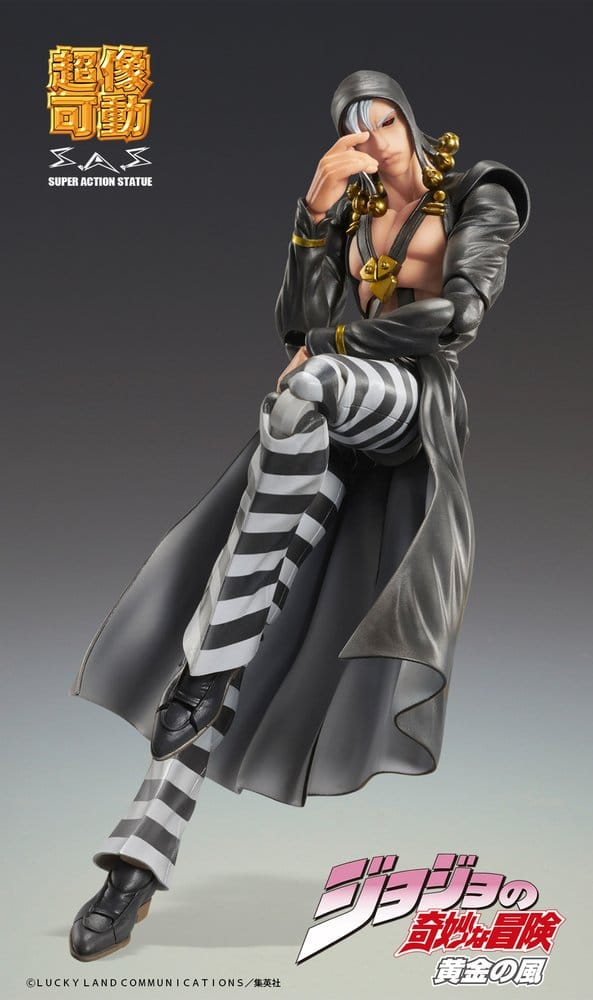 JoJo's Bizarre Adventure: Golden Wind Chozokado Action Figure Risotto Nero