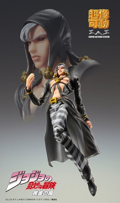 JoJo's Bizarre Adventure: Golden Wind Chozokado Action Figure Risotto Nero