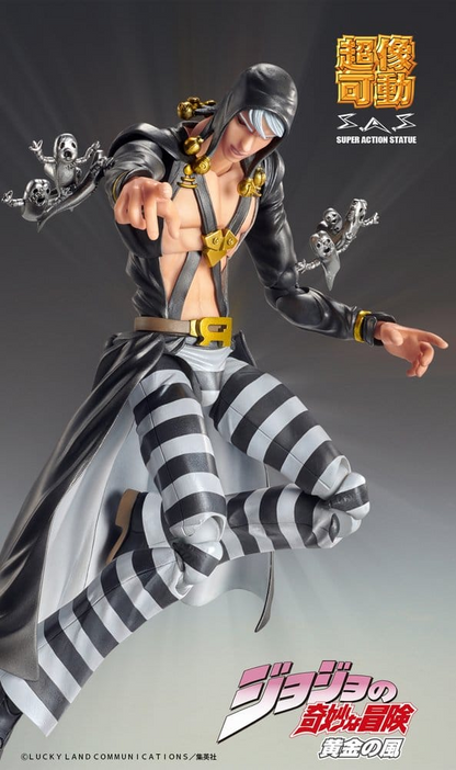JoJo's Bizarre Adventure: Golden Wind Chozokado Action Figure Risotto Nero