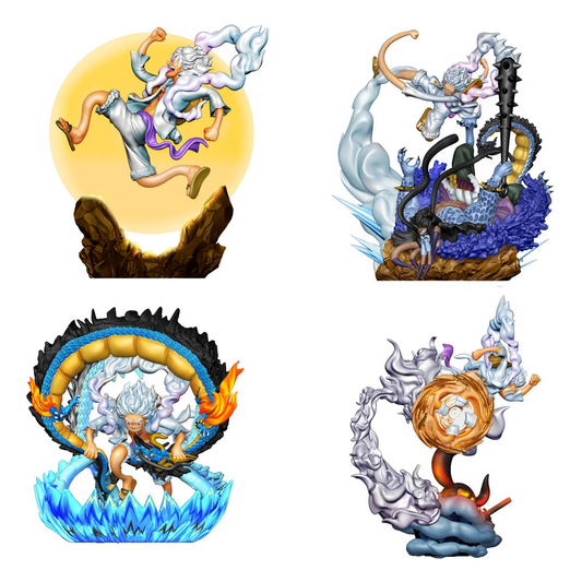 One Piece Petitrama Logbox Re Birth Gear Fifth Special Set
