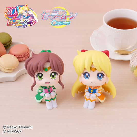 Sailor Moon Eternal Sailor Jupiter & Eternal Sailor Venus Look Up Figure (With Gift)