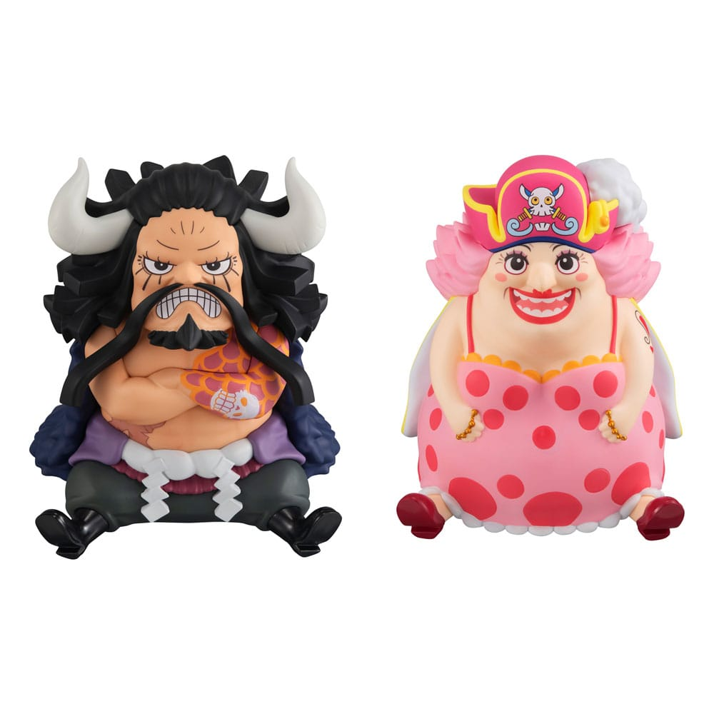 One Piece Kaido & Big Mom Look Up Figure (With Gourd & Semla)